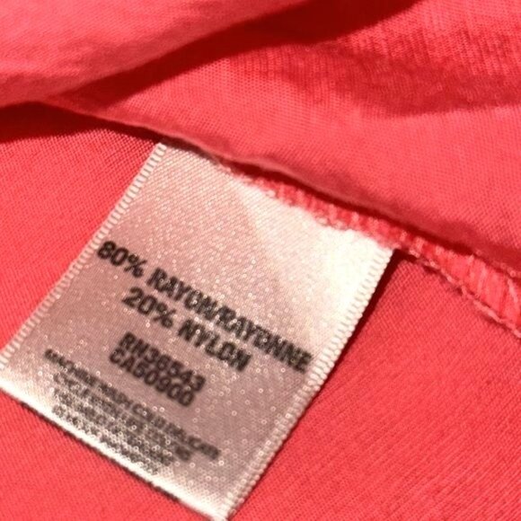 Van Heusen Studio Sleeveless Button-Up Top XL Coral - Picture 3 of 8